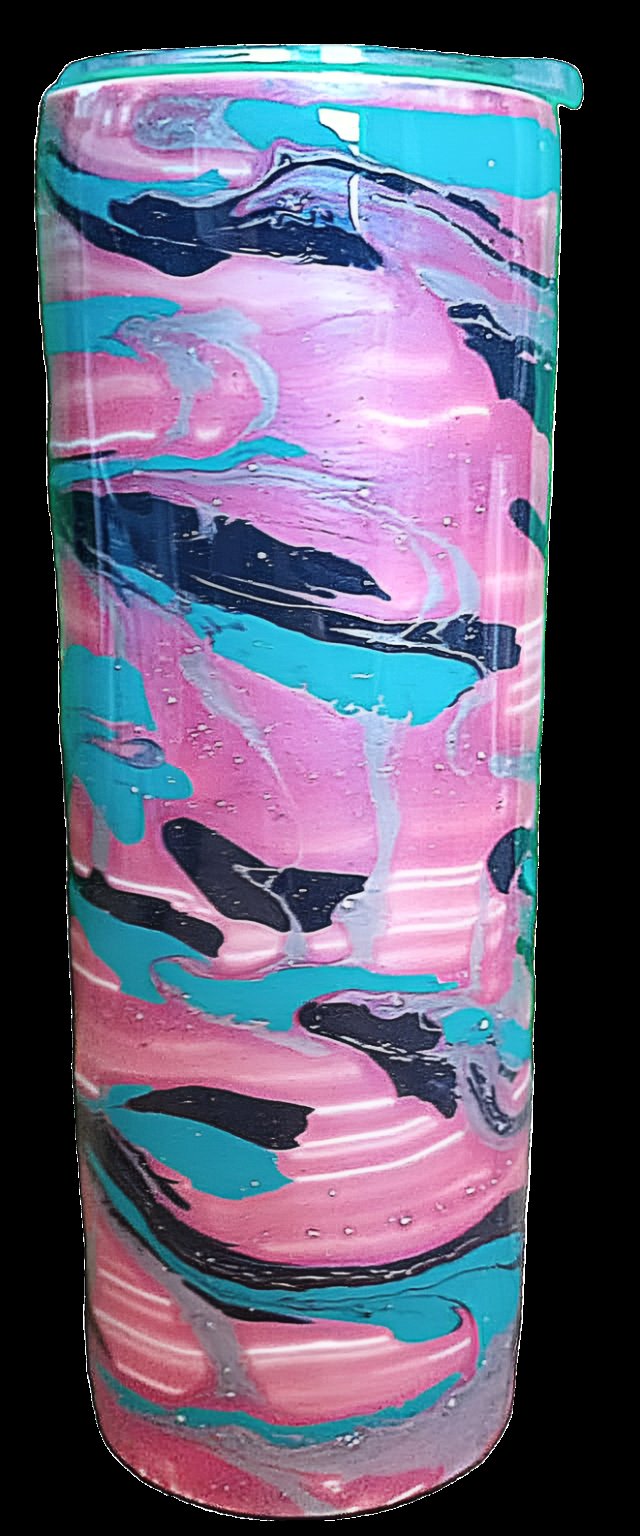 paint pour tumbler
