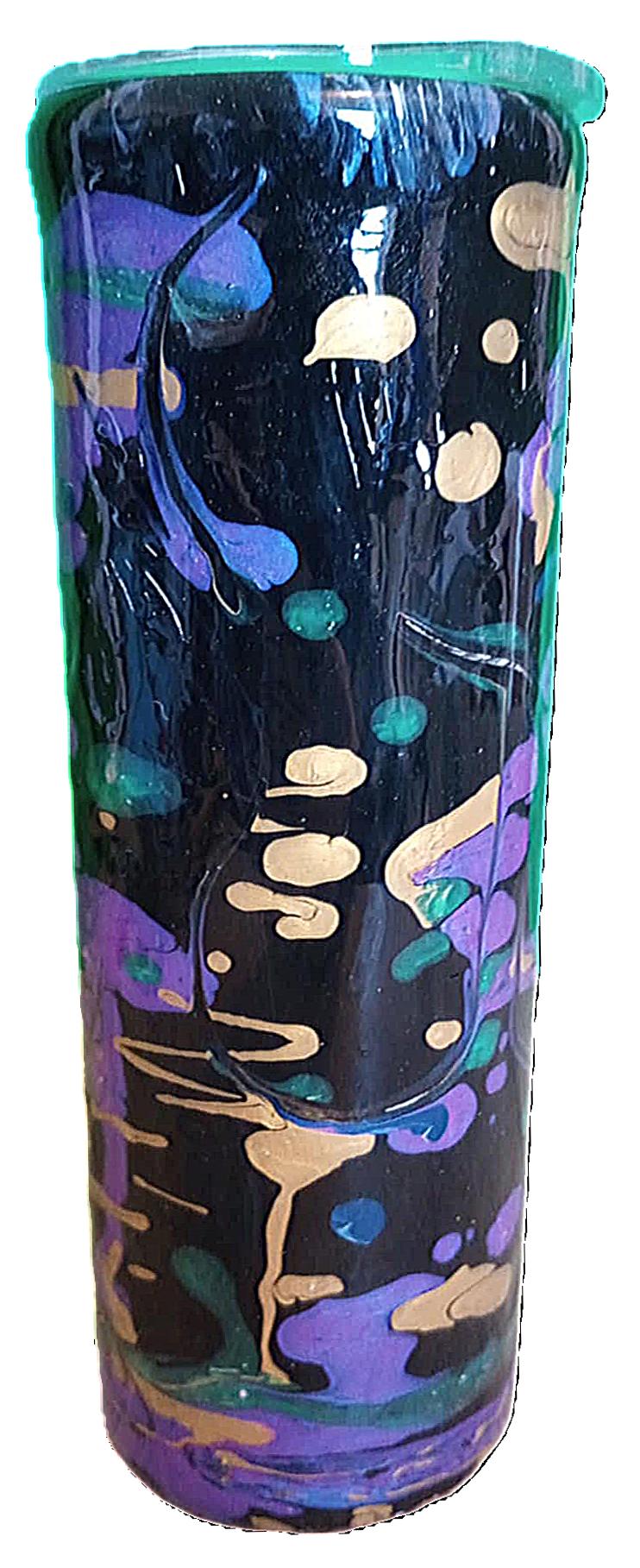 paint pour tumbler 11