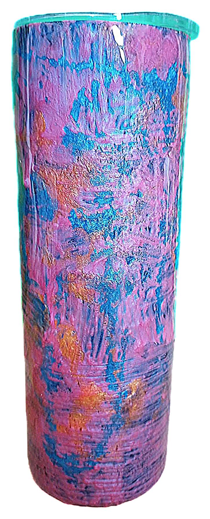 paint pour tumbler 10