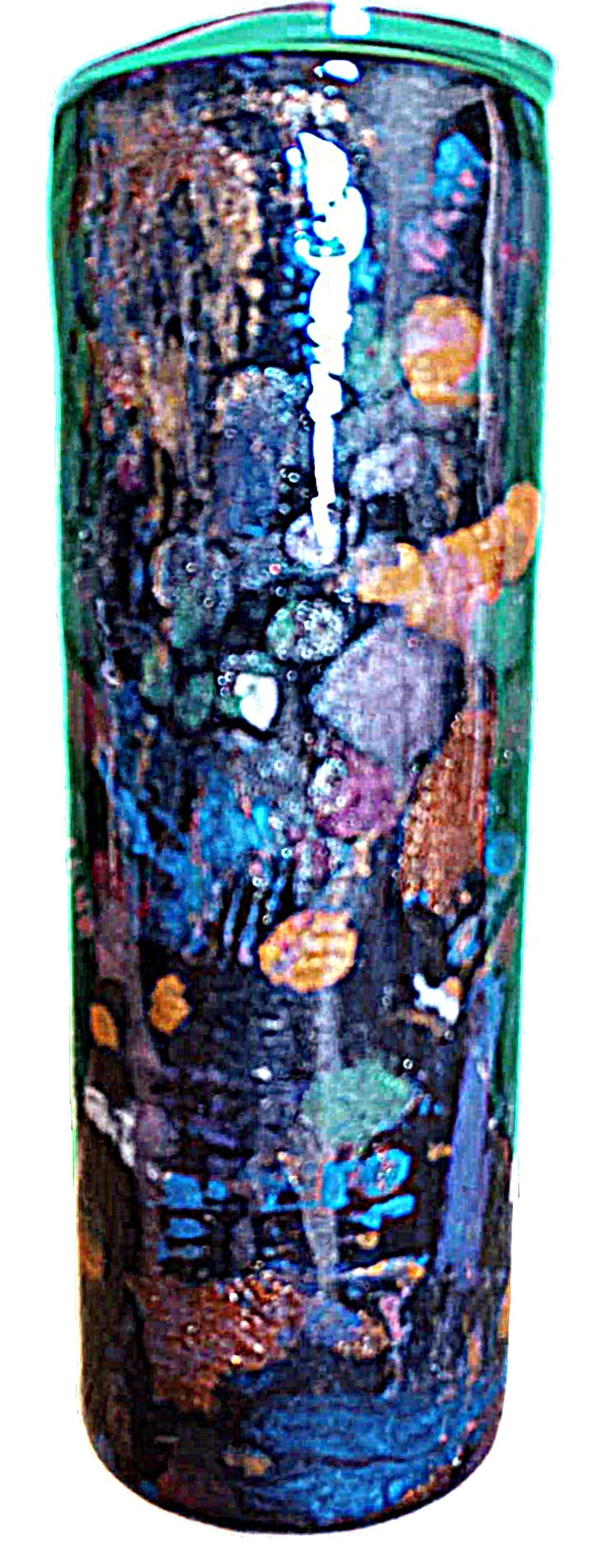 paint pour tumbler 14