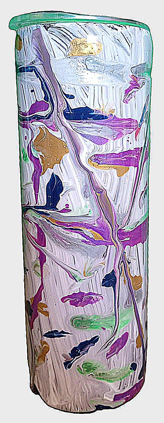 paint pour tumbler 5