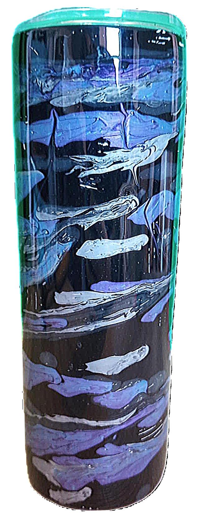 paint pour tumbler 6